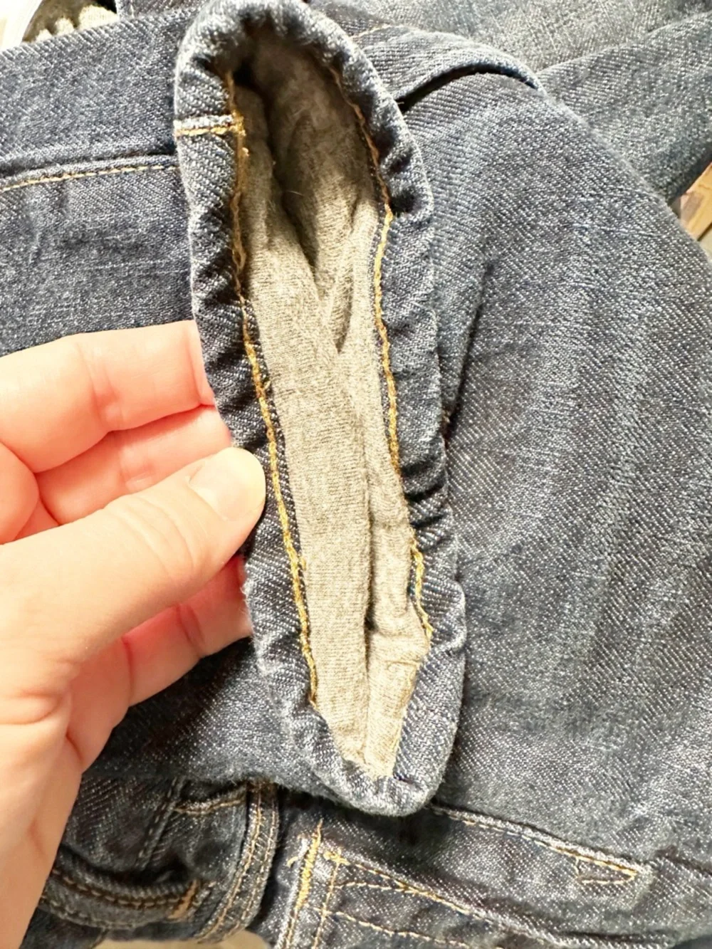 Gap Kids 1969 Boys Straight Leg Lined Jeans - Medium Wash - Size 8 Regular